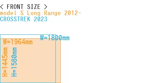 #model S Long Range 2012- + CROSSTREK 2023